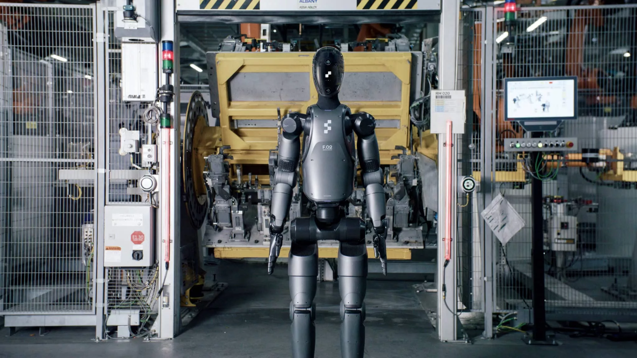 image of Figure 02 Humanoid Robot