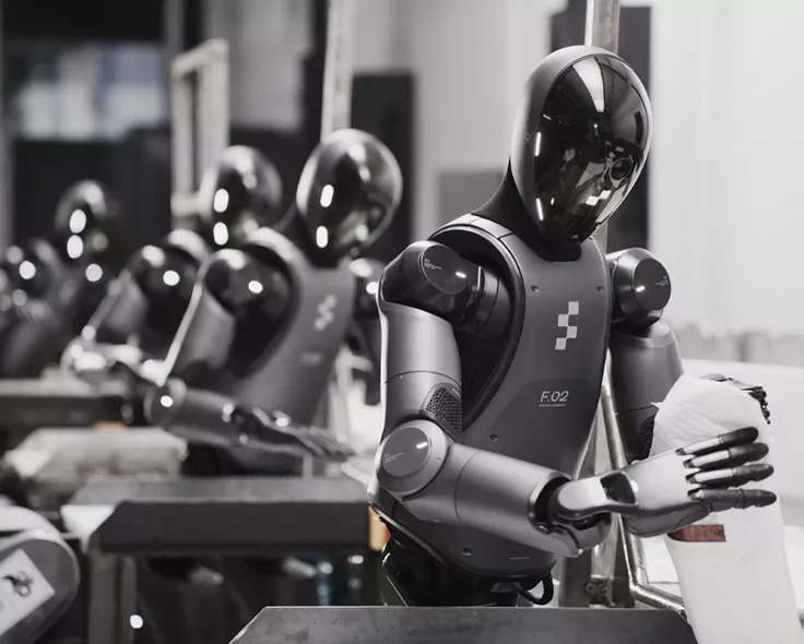 image of Figure 02 Humanoid Robot
